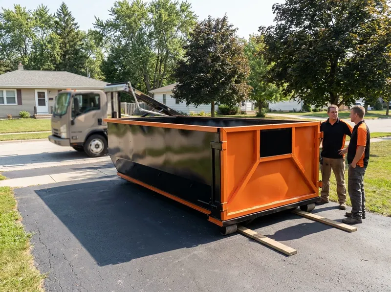 15-Yard Dumpster Rental in Milwaukee, WI